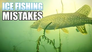 10 Biggest Ice Fishing Mistakes to Avoid (Most Anglers Do These...)