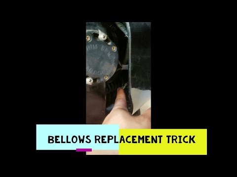SHIFT CABLE BELLOWS REPLACEMENT TRICK! Mercruiser Alpha 1 gen 2