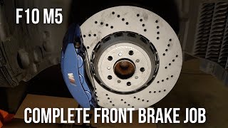 How to Change Front Brakes on an F10 M5