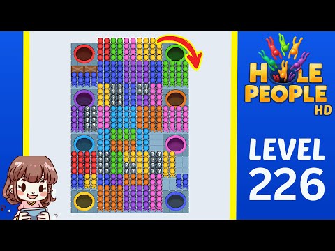 Hole People Level 226 Solution Walkthrough