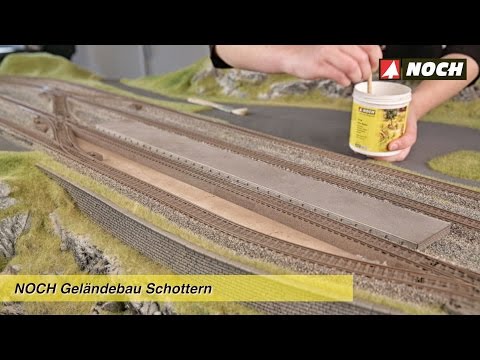 NOCH Modellbau: Beschotterung