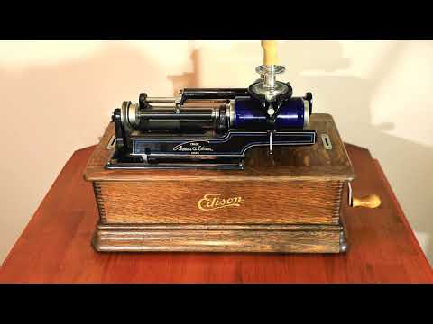 Billy Murray & Chorus, "Casey Jones", Edison Blue Amberol Cylinder Record 1550