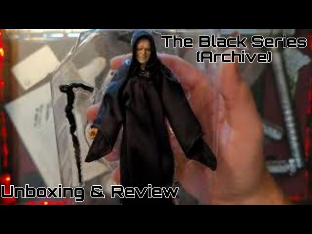Vídeo relacionado con Star Wars Hasbro The Black Series Archive Emperor Palpatine Toy 6-Inch-Scale Return of The Jedi Collectible Figure, Kids Ages 4 and Up (F4366)