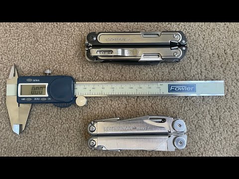Leatherman ARC vs. Wave - dimensional comparison