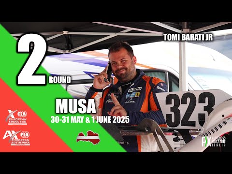 Tomi Barati JR | MUSA RACELAND 2025 | FIA EUROPEAN AUTOCROSS & CROSSCAR CHAMPIONSHIP #2