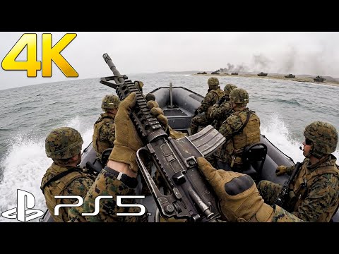 Penthouse Raid in Beach  - Call of Duty MW2 Campaign Remastered 4k Ultra Realistic HD