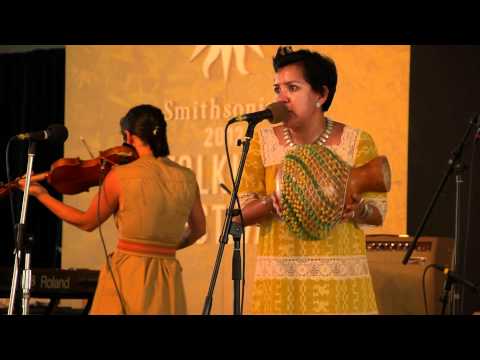 Quetzal Performs "Estoy Aqui" at the 2012 Smithsonian Folklife Festival