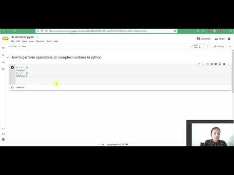 Arithmetic Operations On Complex Numbers In Python