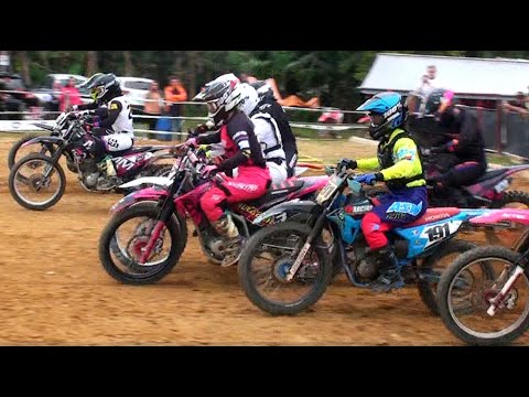 Disputa equilibrada na Corrida de Velocross Feminino - 5a etapa Copa Norte VX