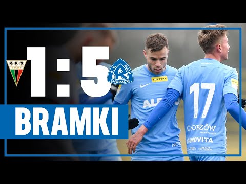 BRAMKI: GKS Tychy 1-5 Ruch Chorzów [SPARING] (09.12.2022)