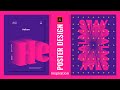Modern Poster Design Tutorial Illustrator