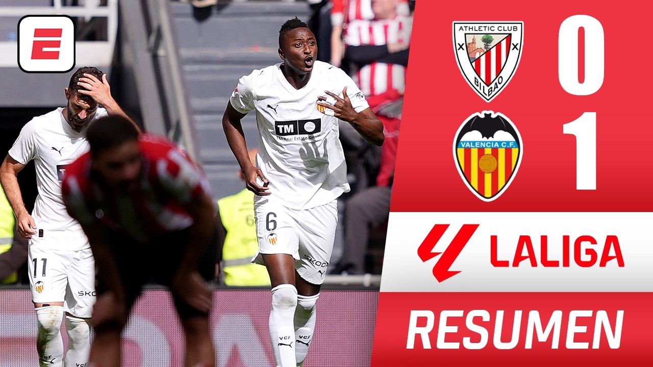 Athletic Club cayó por la mínima ante el Valencia y por ahora está fuera de puesto europeo | La Liga