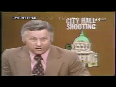 Harvey Milk's death on ABC, November 27, 1978