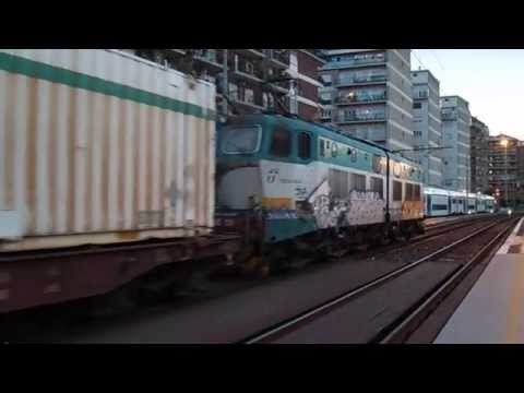 E655.214 sul TC 57106 Pomezia - Rivalta Scrivia, in partenza da Roma Tuscolana