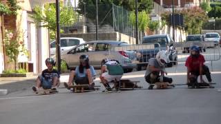 preview picture of video 'Corsa con le carrozze - Alla partenza  Castelnuovo della Daunia '