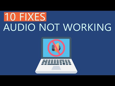 How to Fix No Sound Issue on Windows 10 Laptop | Headphones not working