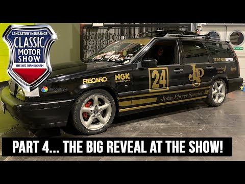 Volvo Estate Project Part 4 - Big Reveal at the 2022 NEC Classic Motor Show