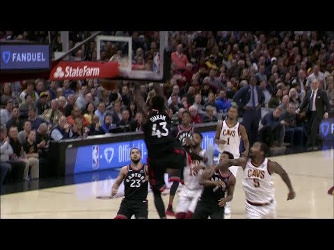 Raptors Highlights: VanVleet to Siakam Alley-Oop - April 3, 2018