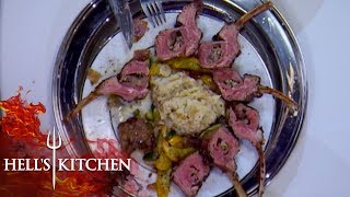 Download the video "Gordon Ramsay In Awe Over Culinary Teacher Not Having Any Experience | Hell's Kitchen"