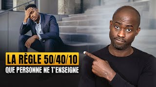 De petit salaire à la richesse : ma méthode 50/40/10