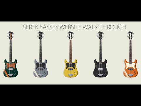 Serek Basses // Bass Configurator Walk-Through