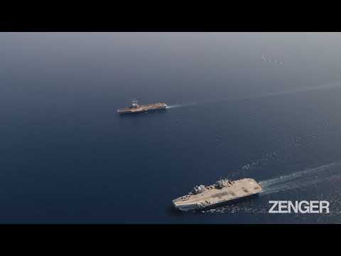 Queen Elizabeth Too:  British Flagship Flattop Joins French Warship For War Games