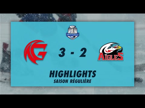 Gothiques d'Amiens 3-2 Aigles de Nice - Highlights - Synerglace Ligue Magnus 2022/23