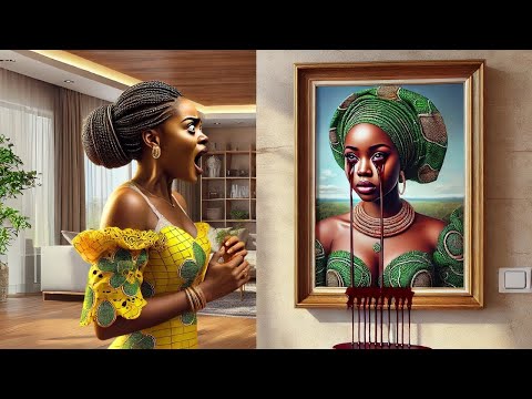 Le portrait de la femme morte pleurait du sang tous les jours jusqu'à ce que cela arrive