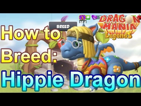 How to Breed the Hippie Dragon - Dragon Mania Legends (Dragon of the Week)