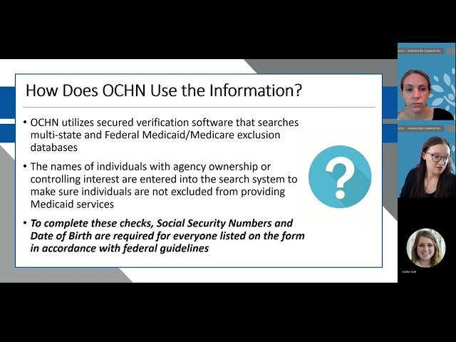 Disclosure of Ownership & Controlling Interest Form