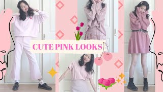 🎀 cute pink looks 🐻