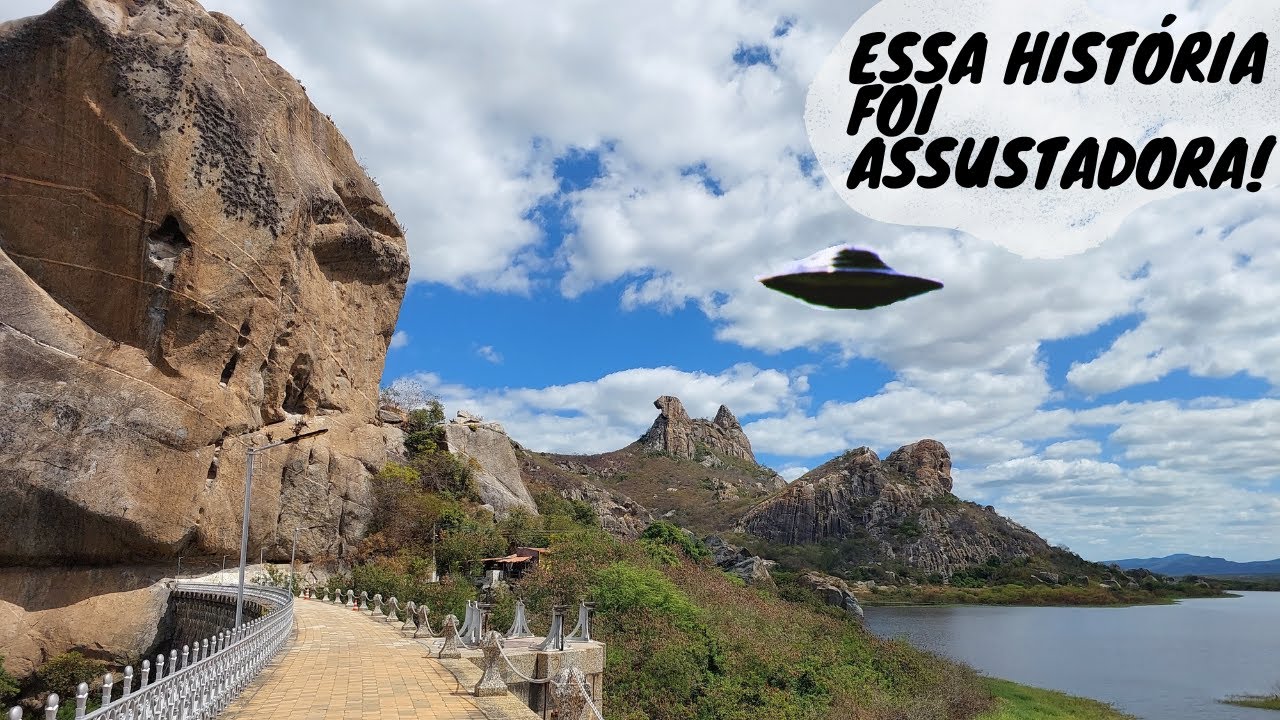 Conhecemos o açude do cedro e uma história de ABDUÇÃO