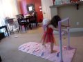 Kate Doing Ballet To Video