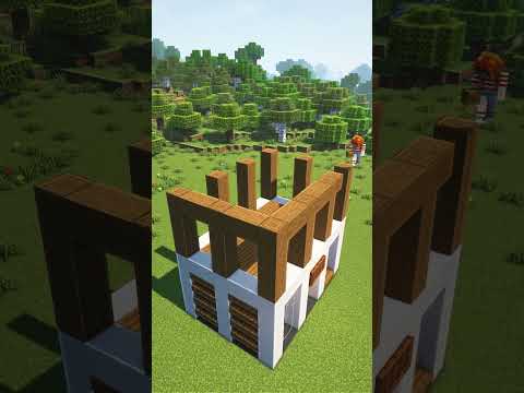 Insane Minecraft House build! 😱 #shorts