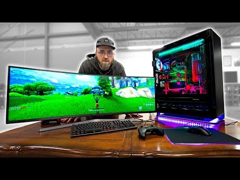 Fortnite on an INSANE $20,000 Gaming PC Video