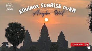 Witness the RARE Angkor Wat Equinox Sunrise – Cambodia Temple Tour [4K]