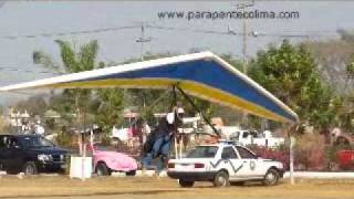preview picture of video 'Planeadores - Papalotes - Ala Delta - Mexico Colima - Villa de Alvarez la Petatera 2011'