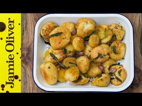 3 Delicious Recipes of Roasted Potatoes by Jamie Oliver