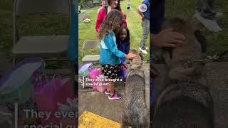 Police officers throw birthday parade for Kentucky girl