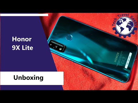 Honor 9X Lite Unboxing - Affordable Honor Smartphone with Google Services
