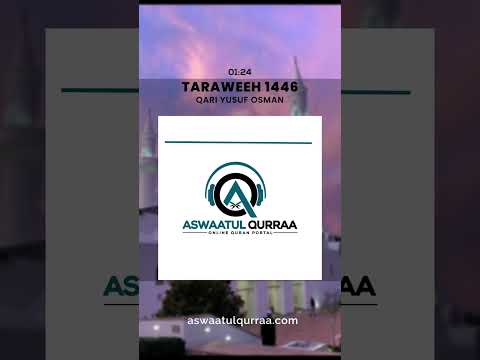 Qari Yusuf Osman - Houghton Masjid West Street