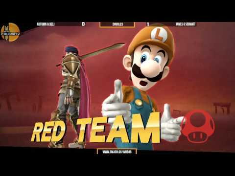 WBB #85  Autumn & Deli vs James & SSBMatt   Winners Qtr Finals   Smash 4 Doubles