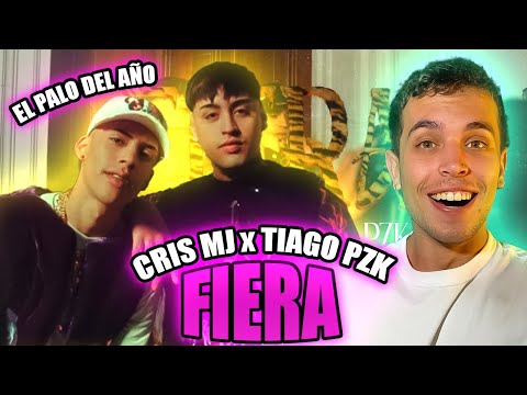 (REACCIÓN) FIERA - CRIS MJ x TIAGO PZK [Official Music Video] | EL PALO DEL AÑO