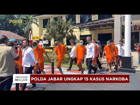 PRESISI UPDATE:  DITRESNARKOBA POLDA JABAR DAN POLRES SUBANG UNGKAP 15 KASUS NARKOBA 24/04/25 21.00