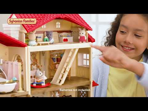 Sylvanian Families Red Roof Country Home - Secret Attic Playroom