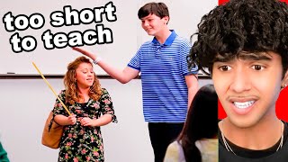 Students Make Fun of SHORT Teacher