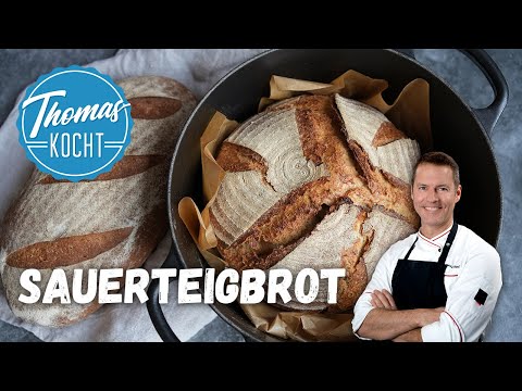 Sauerteigbrot selber backen – Einfaches Rezept mit Weizensauerteig