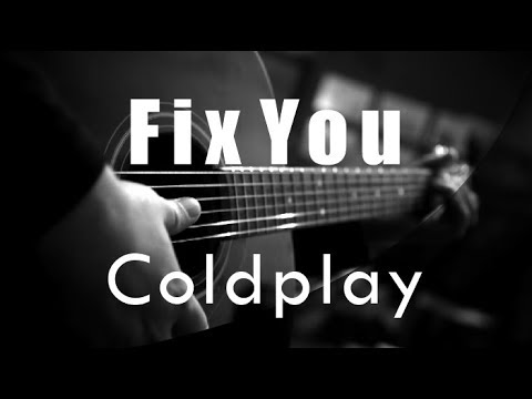 Fix You - Coldplay ( Acoustic Karaoke )