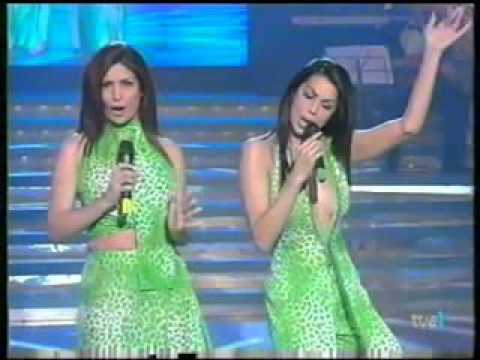 AZUCAR MORENO actuaciones en tv parte 1