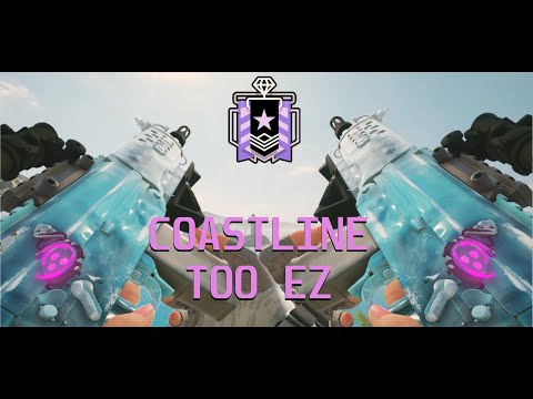 10000 IQ COASTLINE ATTACK - RAINBOW SIX SIEGE